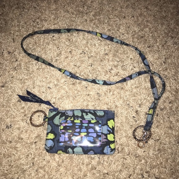 Vera Bradley Accessories - Vera Bradley Zip ID and Lanyard